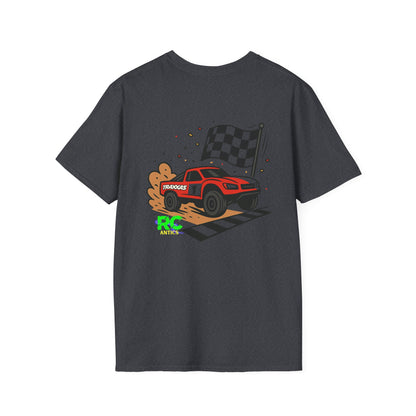 RC Truck Crossing Finish Line Unisex Softstyle T-Shirt