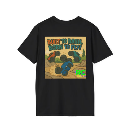 Built to Bash, Born to Fly Unisex Softstyle T-Shirt
