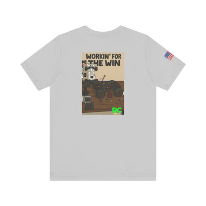 Workin for the Win Unisex Jersey Short Sleeve Tee