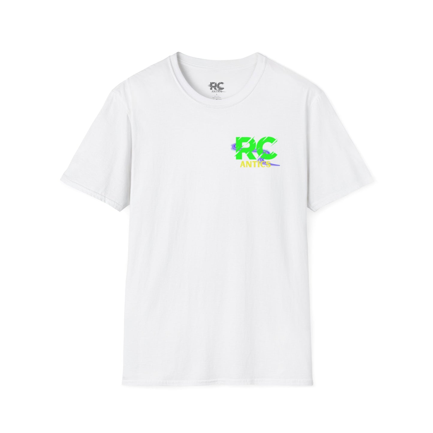RC Trucks Jumping at Skate Park Unisex Softstyle T-Shirt
