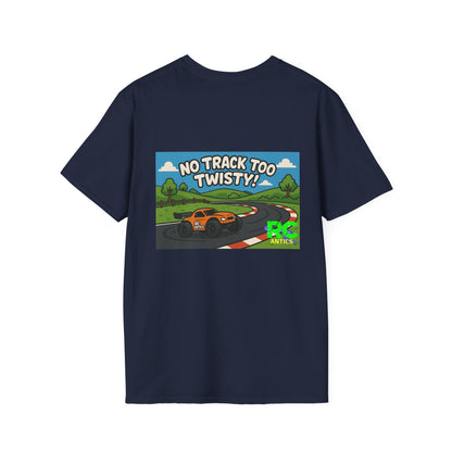 No Track to Twisty Unisex Softstyle T-Shirt