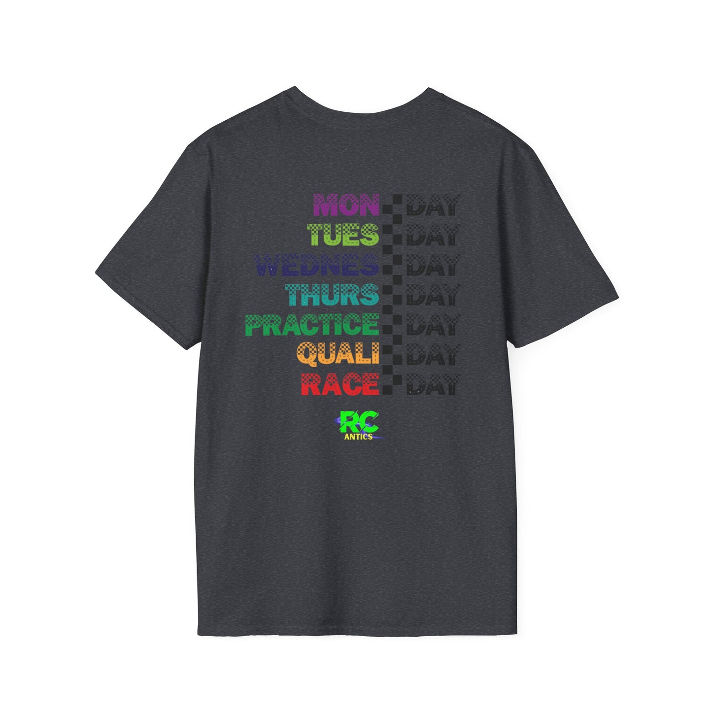Days of the week Racing T-Shirt