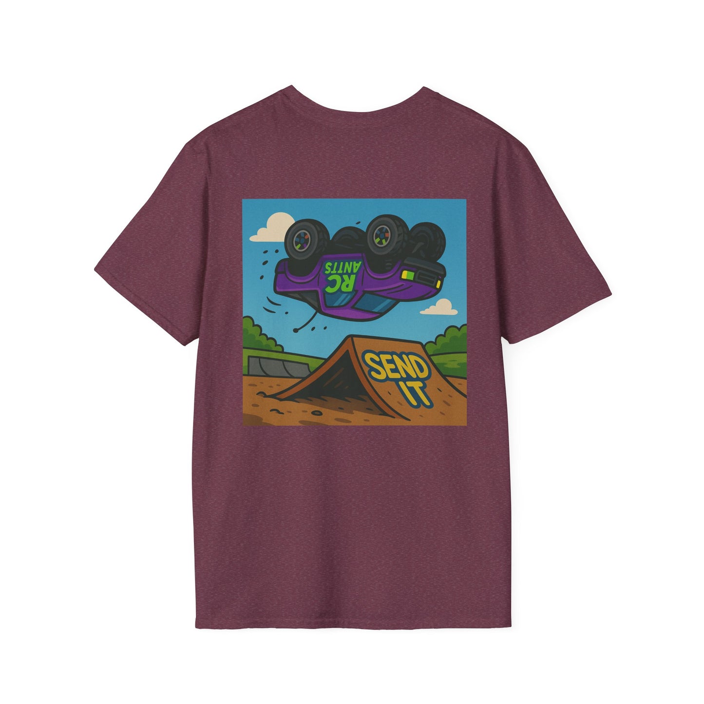 RC Truck Skate Park Send It Unisex Softstyle T-Shirt