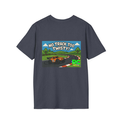 No Track to Twisty Unisex Softstyle T-Shirt