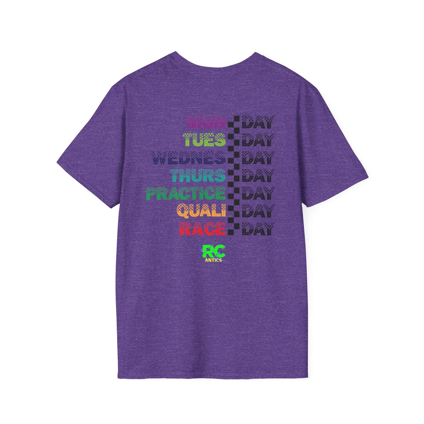 Days of the week Racing T-Shirt