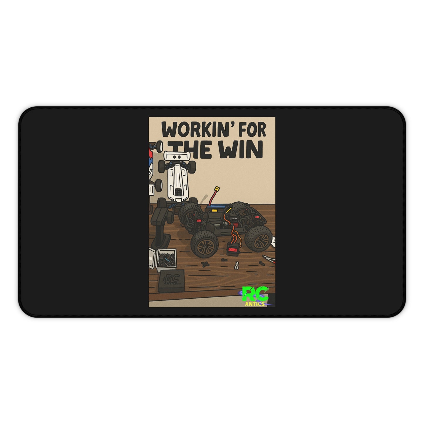 Workin for the Win- Work/Tech Desk Mat
