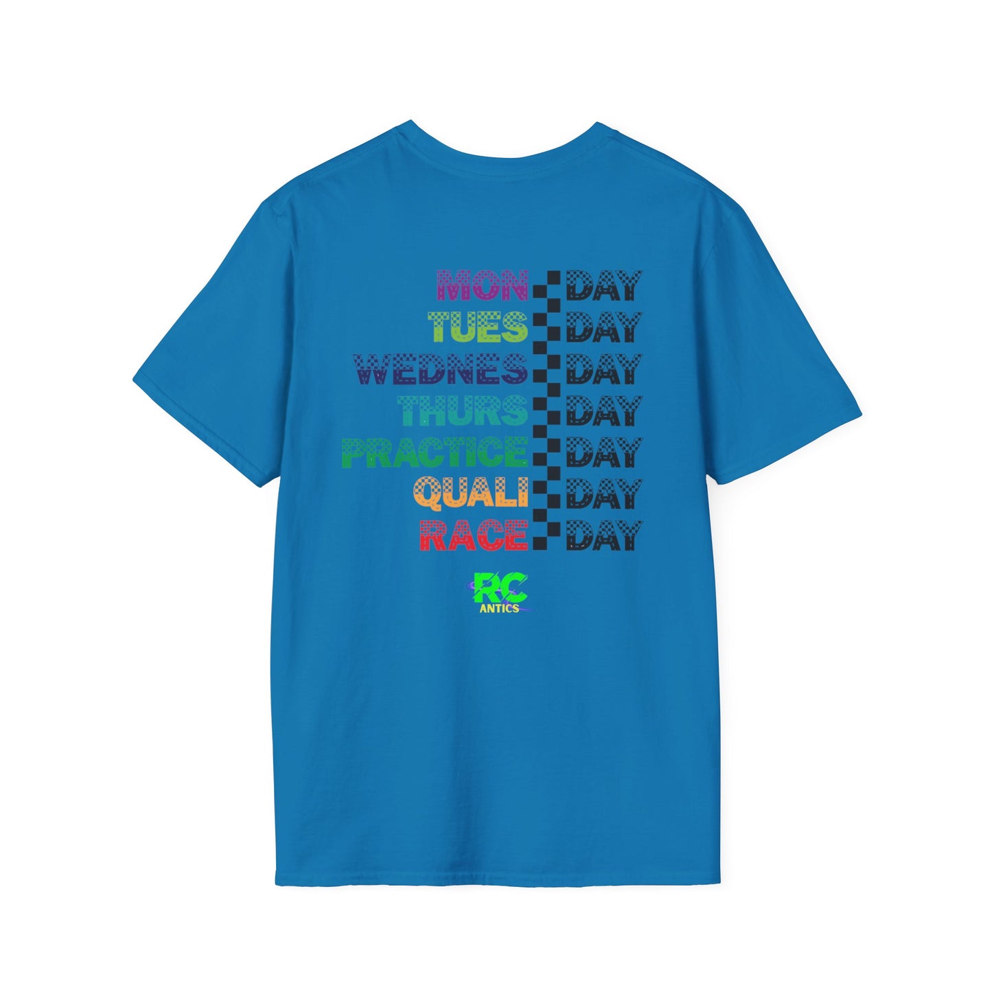 Days of the week Racing T-Shirt
