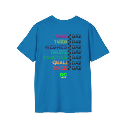 Days of the week Racing T-Shirt