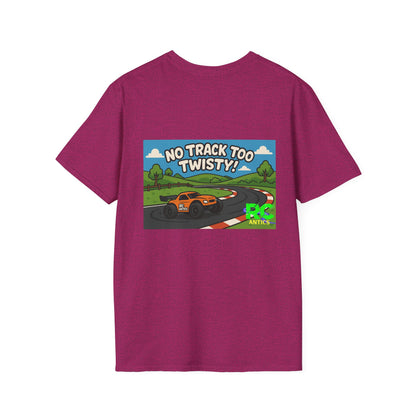 No Track to Twisty Unisex Softstyle T-Shirt
