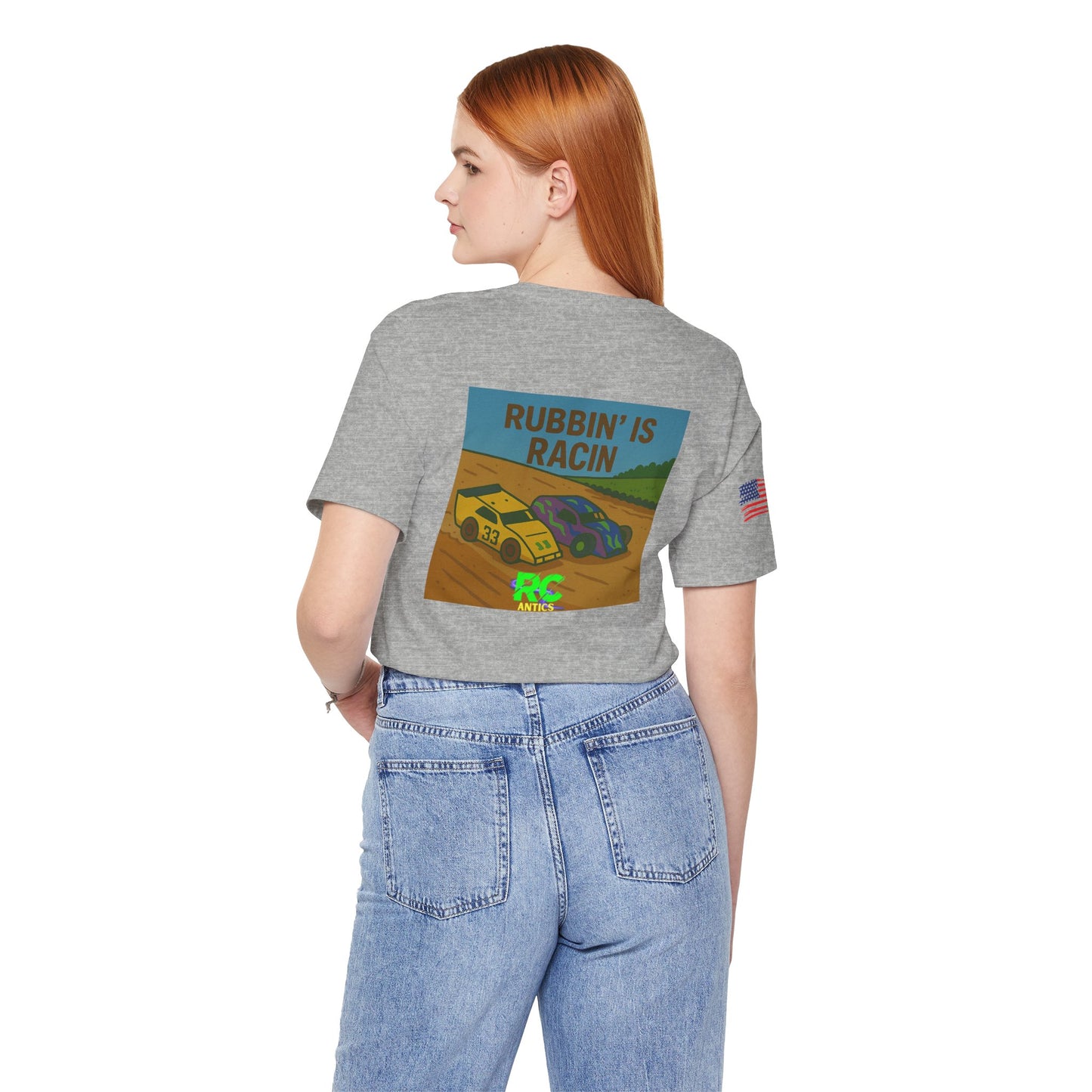 Rubbin is Racin Unisex Jersey Short Sleeve Tee