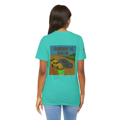 Rubbin is Racin Unisex Jersey Short Sleeve Tee