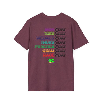 Days of the week Racing T-Shirt