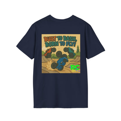 Built to Bash, Born to Fly Unisex Softstyle T-Shirt