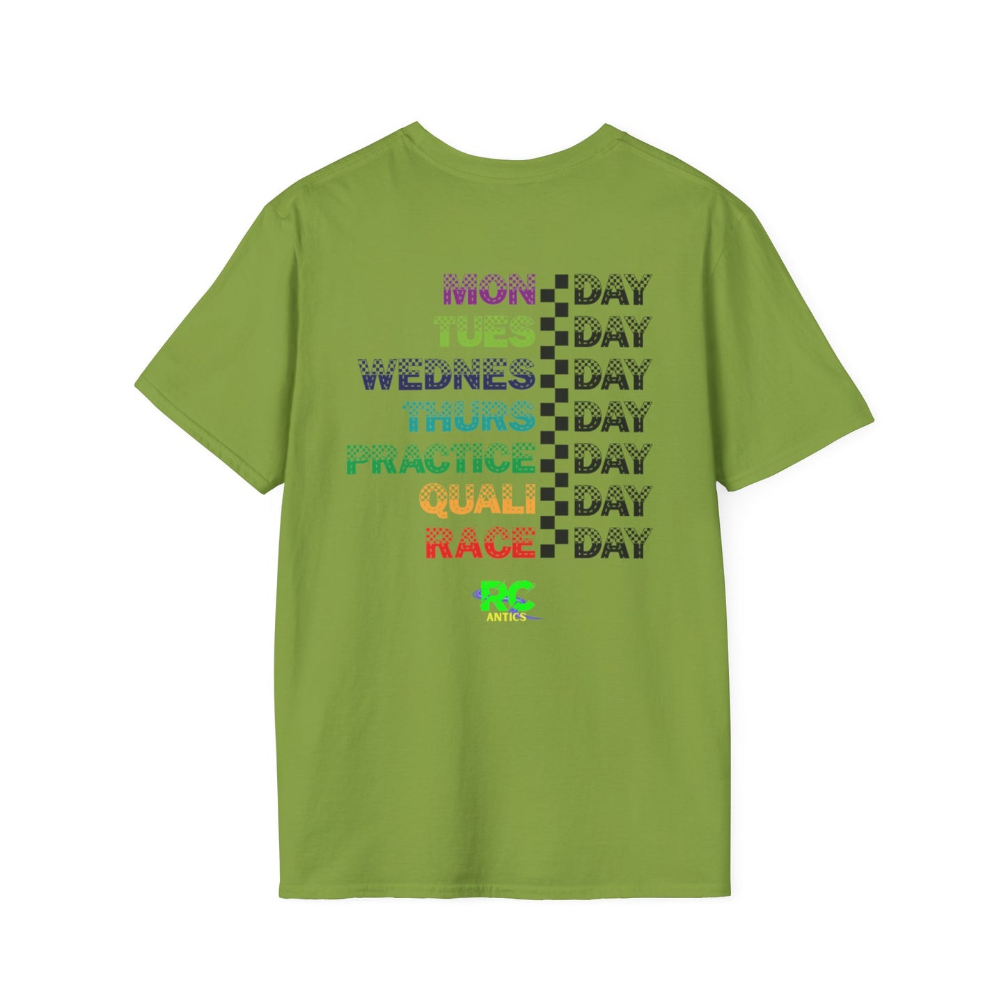 Days of the week Racing T-Shirt
