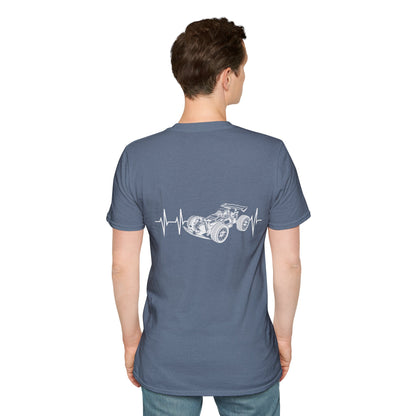 Heartbeat RC Car Unisex Softstyle T-Shirt