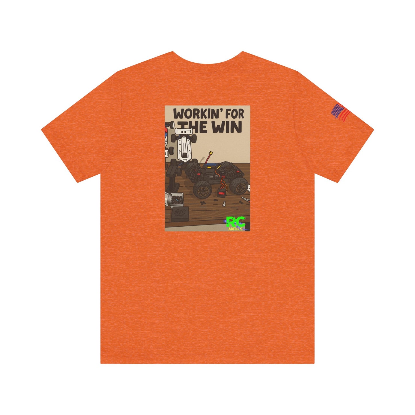 Workin for the Win Unisex Jersey Short Sleeve Tee