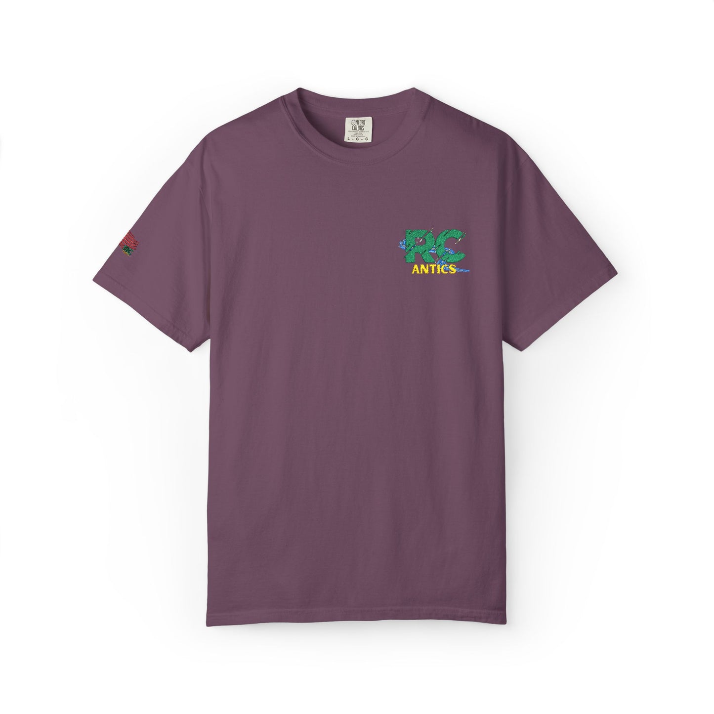 Embroidered RC Antics Unisex Garment-Dyed T-shirt