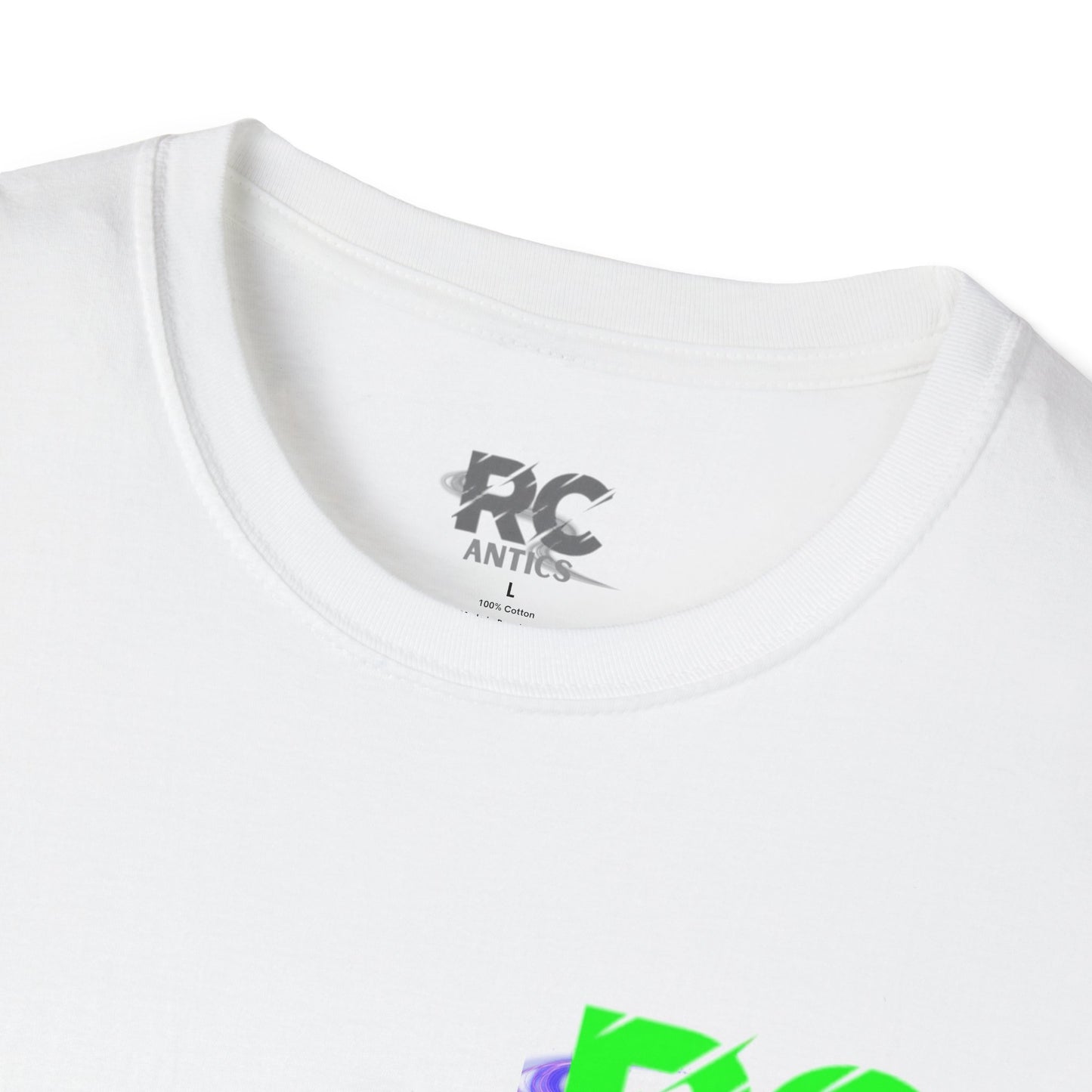 RC Trucks Jumping at Skate Park Unisex Softstyle T-Shirt