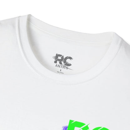 RC Trucks Jumping at Skate Park Unisex Softstyle T-Shirt