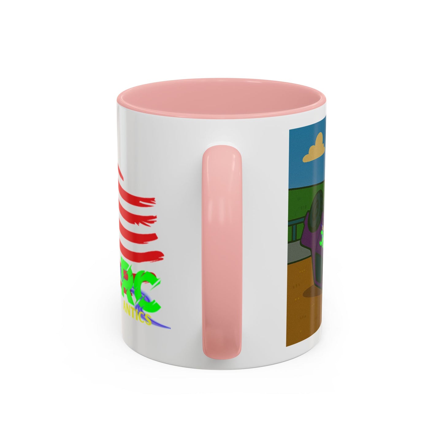 Help I've Fallin and Can't get up Skate Park Accent Coffee Mug (11, 15oz)