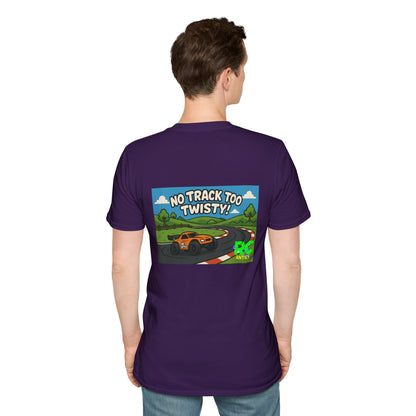 No Track to Twisty Unisex Softstyle T-Shirt