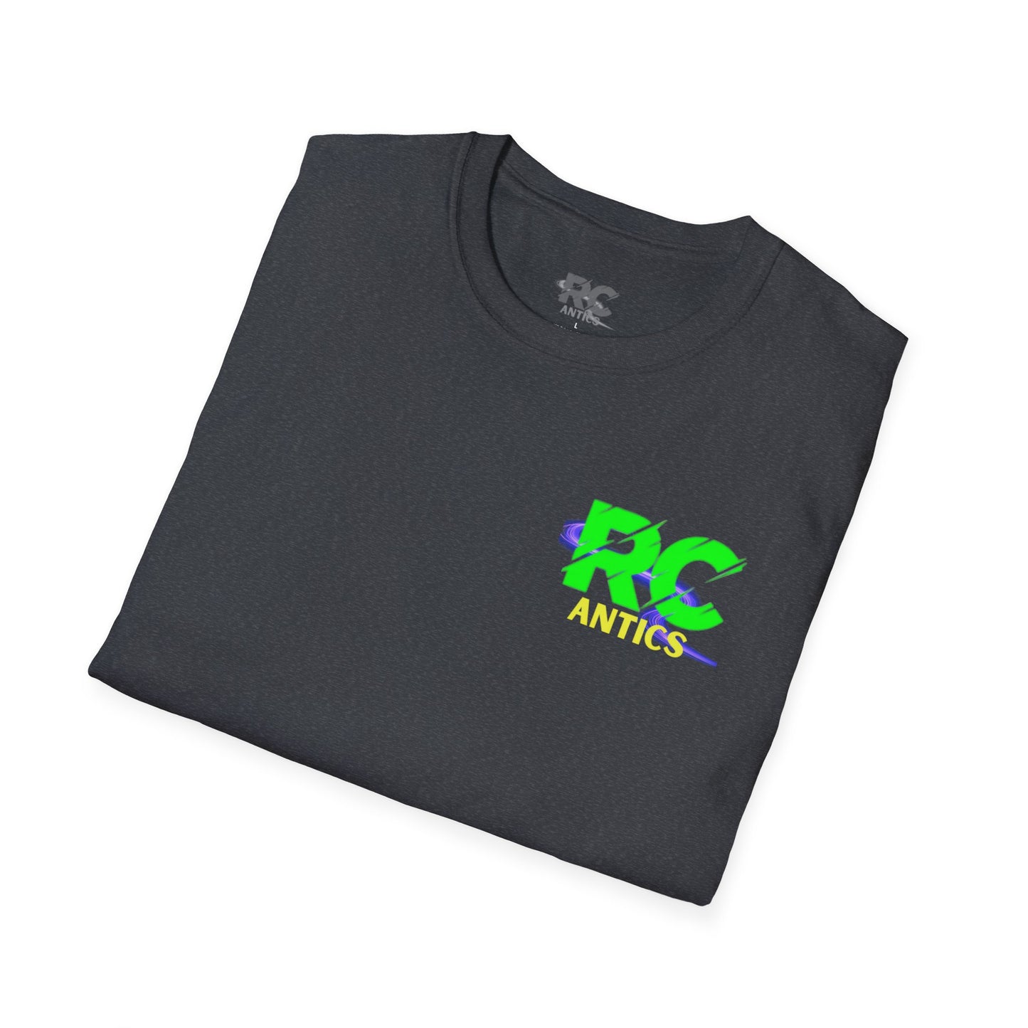 RC Trucks Jumping at Skate Park Unisex Softstyle T-Shirt