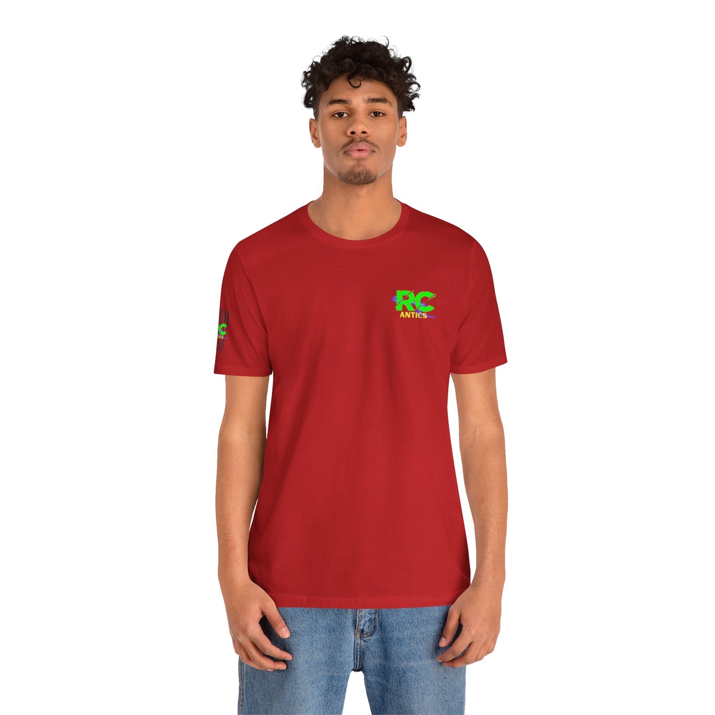 Help I've Fallin and can't get up Jump Unisex Jersey Short Sleeve Tee