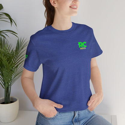 Help I've Fallin and can't get up Jump Unisex Jersey Short Sleeve Tee