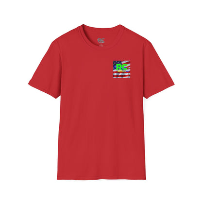 Patriotic RC Road Course Racing Unisex Softstyle T-Shirt