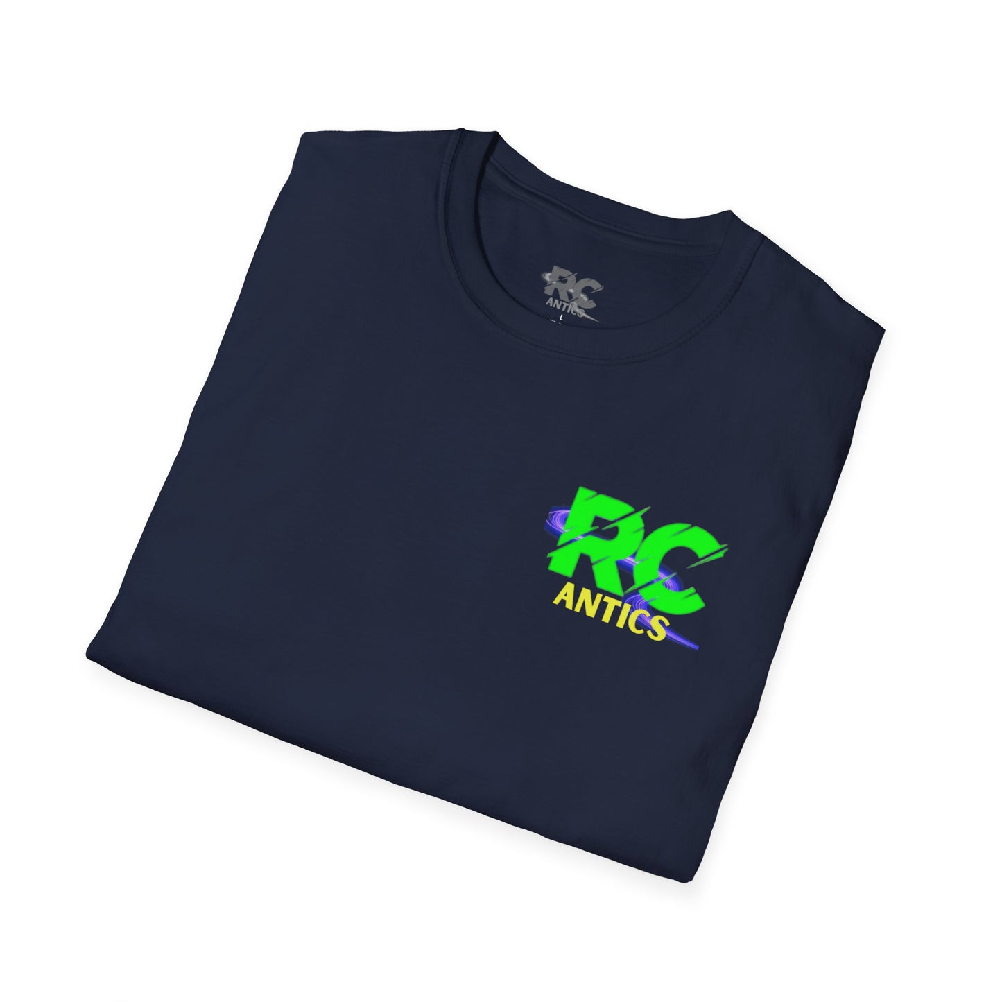 RC Trucks Jumping at Skate Park Unisex Softstyle T-Shirt