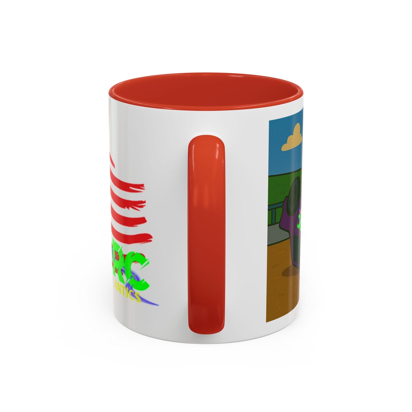 Help I've Fallin and Can't get up Skate Park Accent Coffee Mug (11, 15oz)