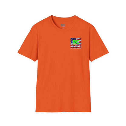 Patriotic RC Road Course Racing Unisex Softstyle T-Shirt