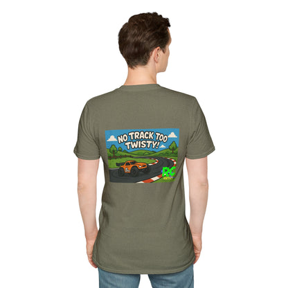 No Track to Twisty Unisex Softstyle T-Shirt