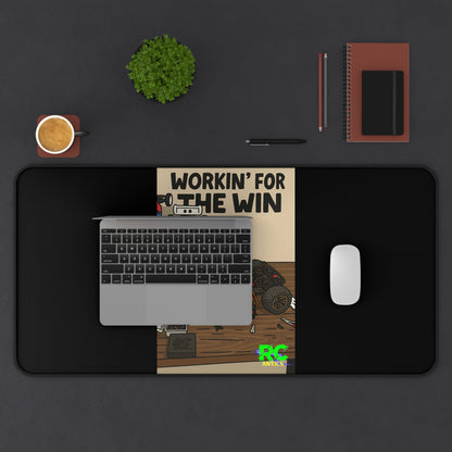 Workin for the Win- Work/Tech Desk Mat