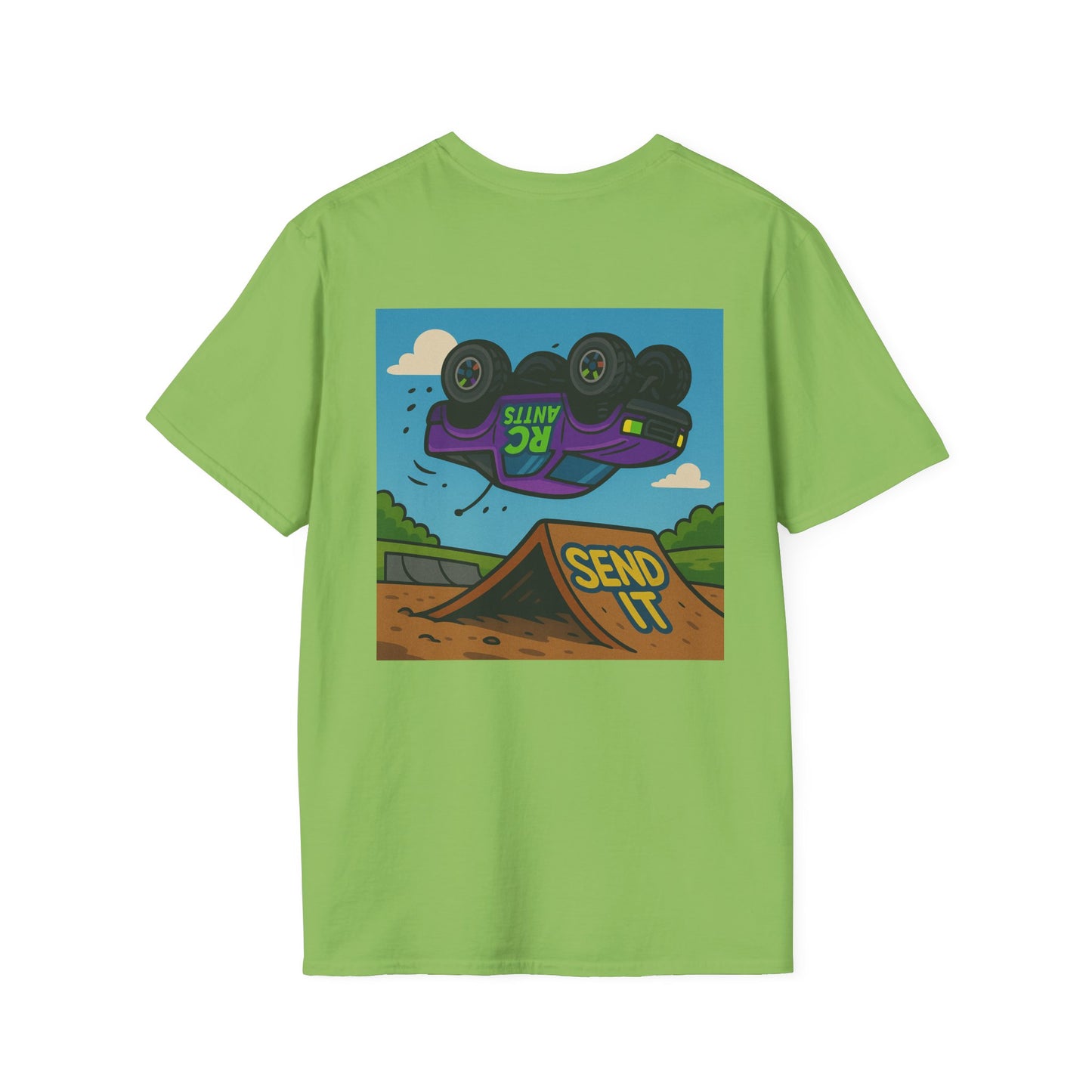 RC Truck Skate Park Send It Unisex Softstyle T-Shirt