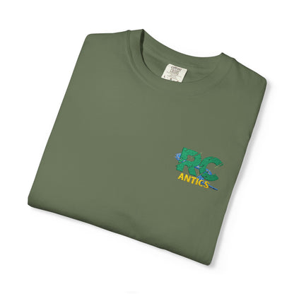 Embroidered RC Antics Unisex Garment-Dyed T-shirt