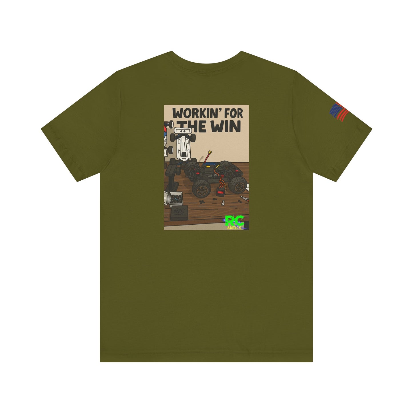 Workin for the Win Unisex Jersey Short Sleeve Tee