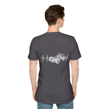 Heartbeat RC Car Unisex Softstyle T-Shirt