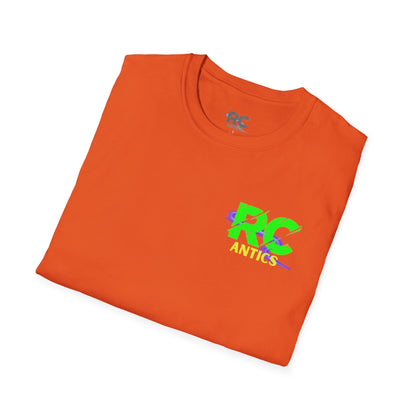RC Trucks Jumping at Skate Park Unisex Softstyle T-Shirt