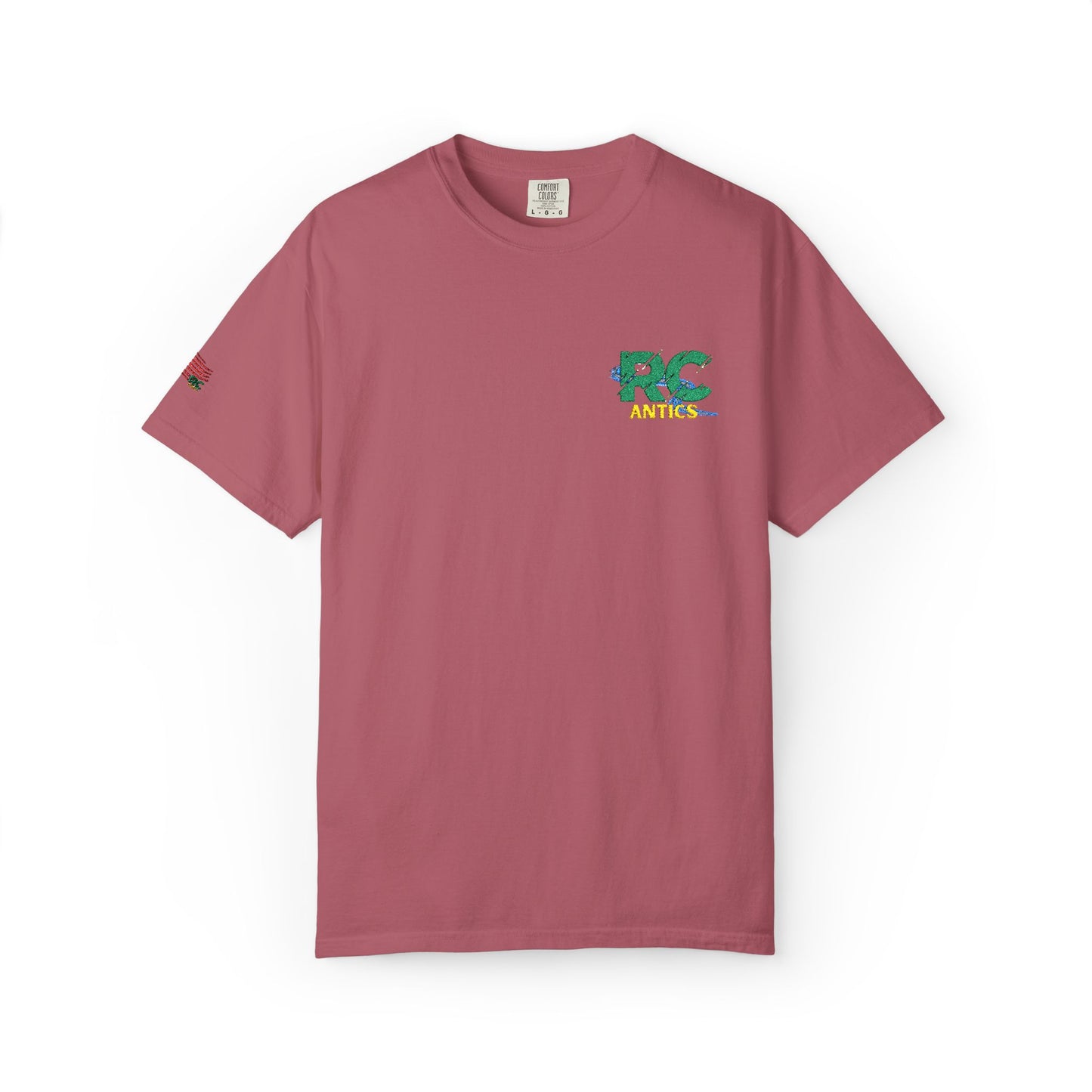 Embroidered RC Antics Unisex Garment-Dyed T-shirt