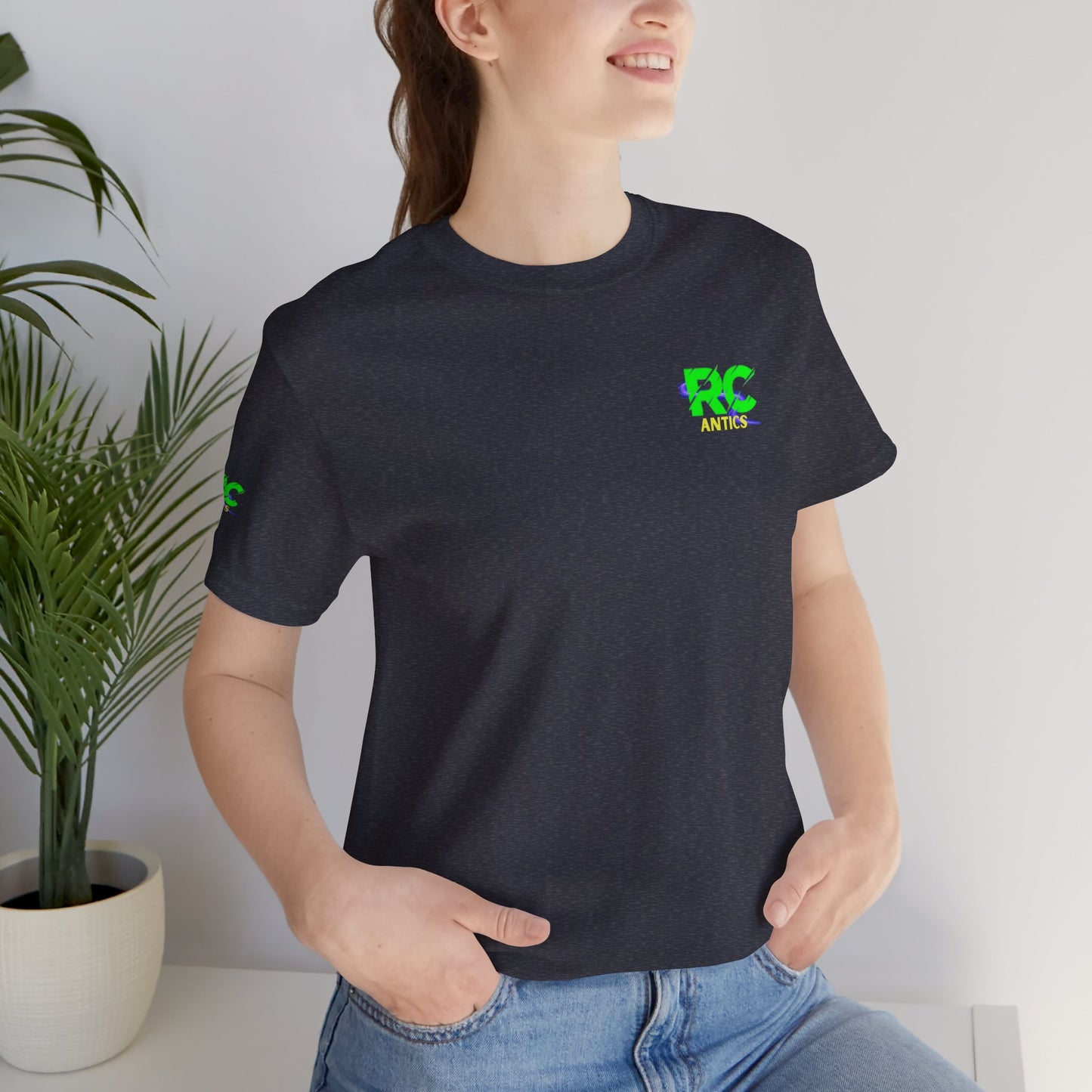 Help I've Fallin and can't get up Jump Unisex Jersey Short Sleeve Tee