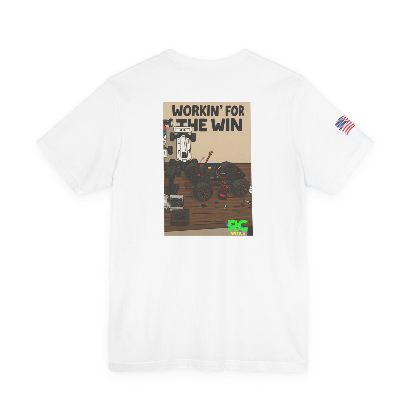 Workin for the Win Unisex Jersey Short Sleeve Tee