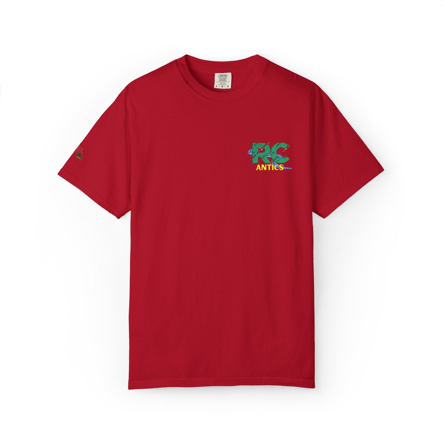 Embroidered RC Antics Unisex Garment-Dyed T-shirt