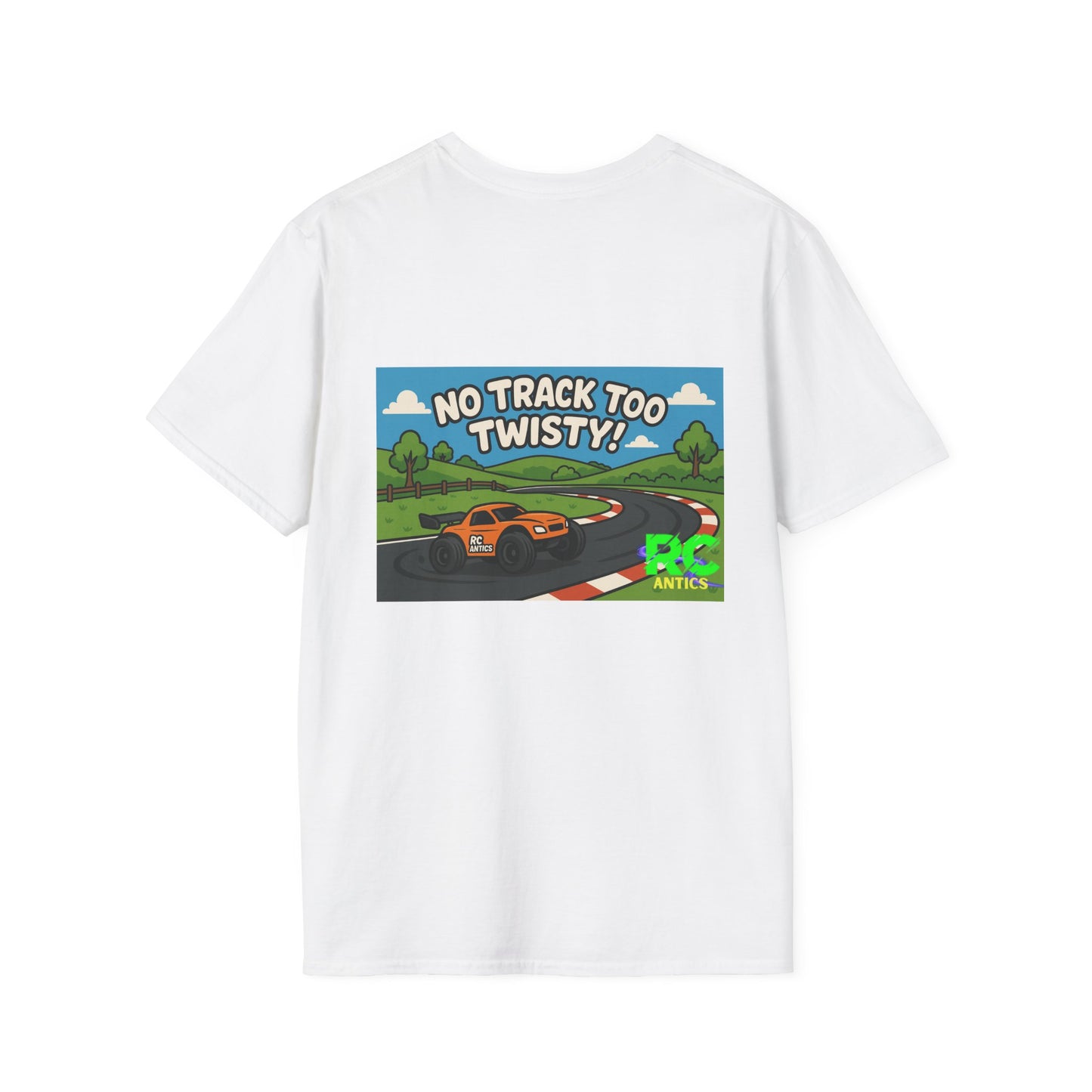 No Track to Twisty Unisex Softstyle T-Shirt