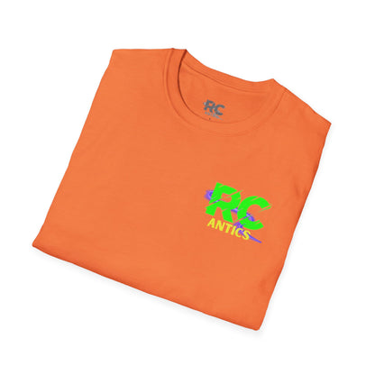 RC Trucks Jumping at Skate Park Unisex Softstyle T-Shirt
