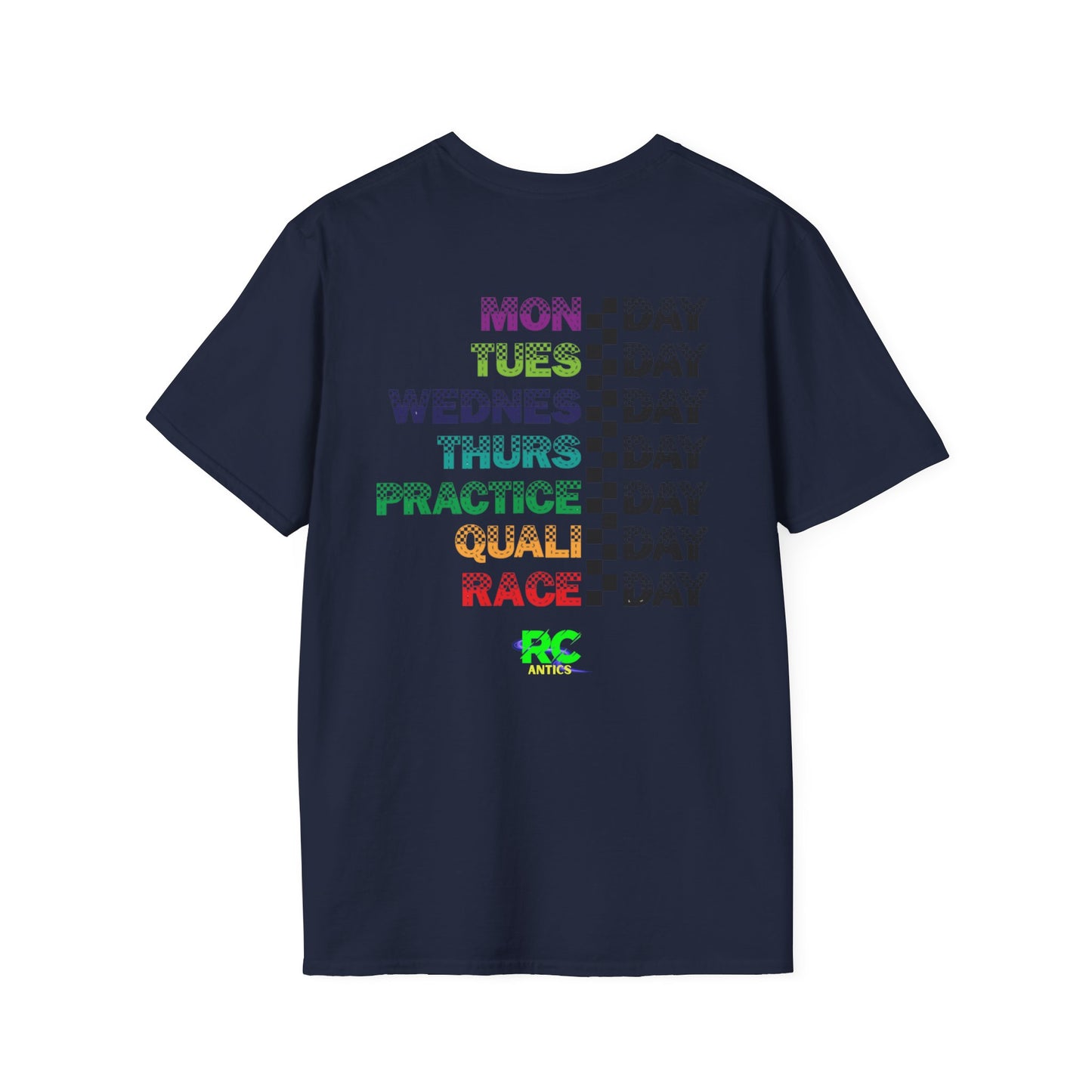 Days of the week Racing T-Shirt