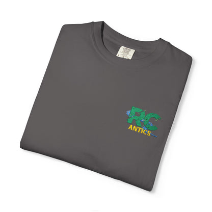 Embroidered RC Antics Unisex Garment-Dyed T-shirt