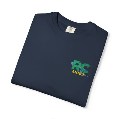 Embroidered RC Antics Unisex Garment-Dyed T-shirt