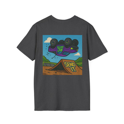 RC Truck Skate Park Send It Unisex Softstyle T-Shirt