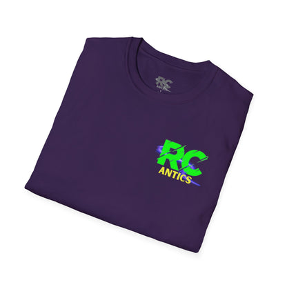 RC Trucks Jumping at Skate Park Unisex Softstyle T-Shirt